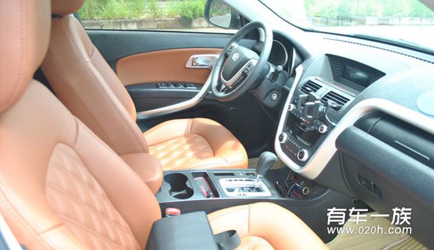 自动奔腾X80改装棕色真皮座椅内饰装饰与提车用车优缺点