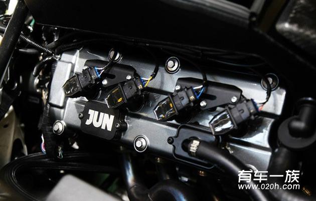 黄色斯巴鲁BRZ改装动力V8引擎 轻量化碳纤维装饰改装