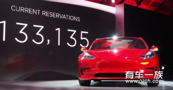 特斯拉Model 3预定