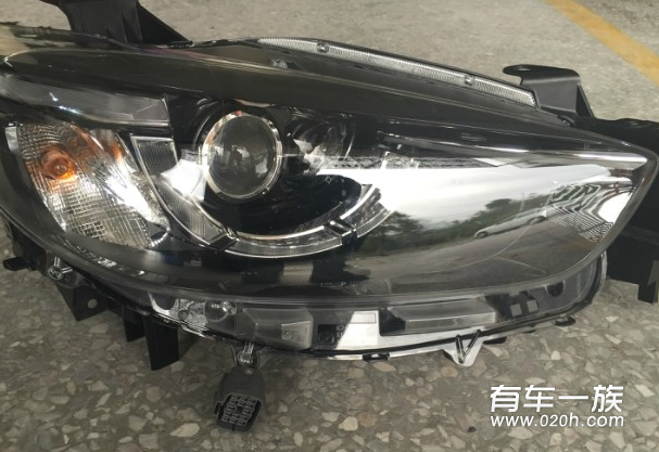 cx-5改装日本勺子透镜LED大灯