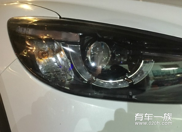 cx-5改装日本勺子透镜LED大灯