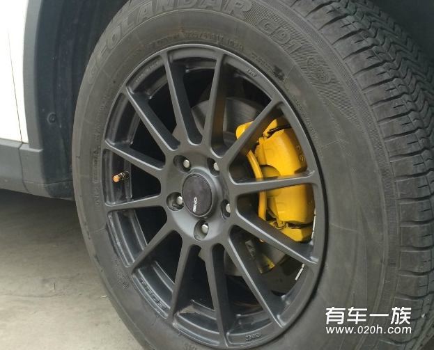 马自达CX-5改装轻量化轮毂轮胎