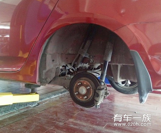本田锋范改装17寸轮毂轮胎升级