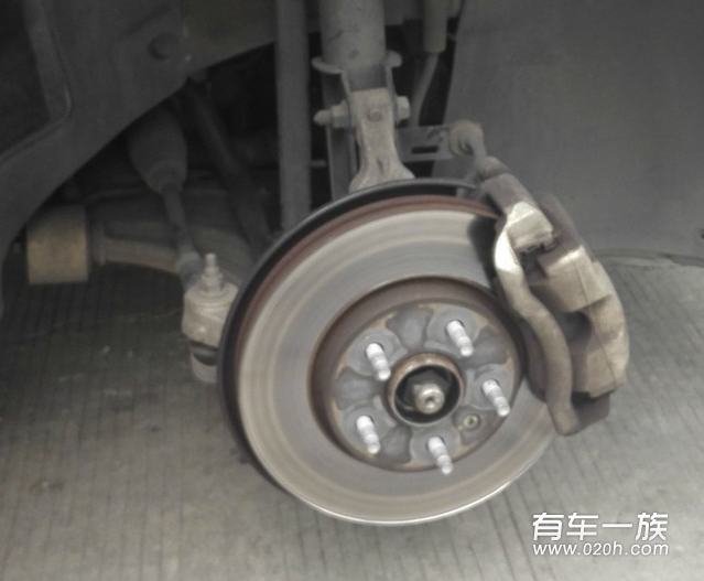 别克英朗改装轮胎胎压检测显示