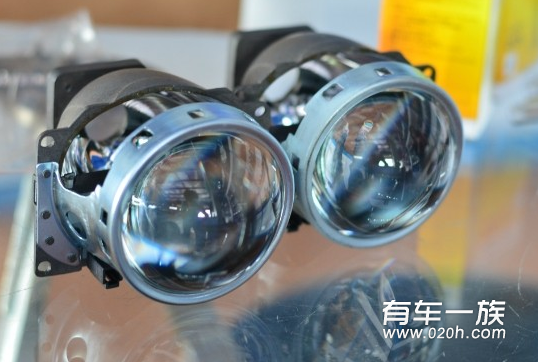 阳光改装LED大灯Q5透镜天使眼