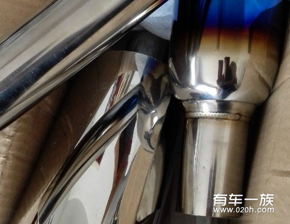 cs35改装排气尾轮毂漆金车身拉花