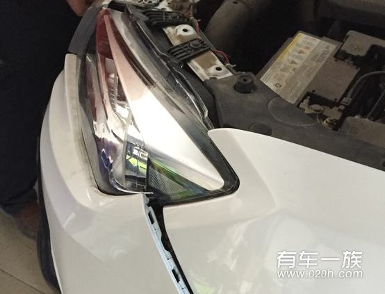长安cs75改装天使恶魔眼日行灯