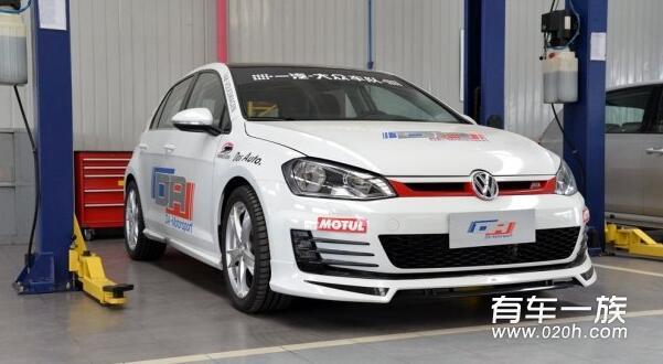 DA-Motosport改经典的车型高尔夫1.4TSI