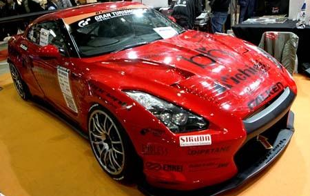 D1漂移赛改装厂车日产GTR