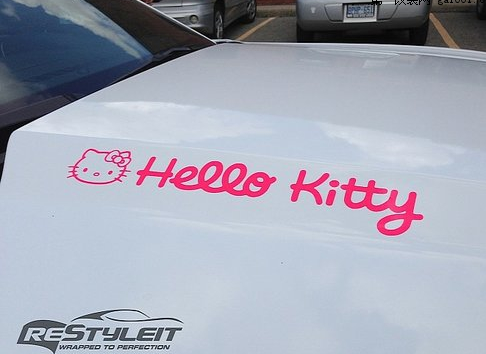 大黄蜂改装成hello kitty风是什么感觉？