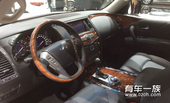 2016北京车展英菲尼迪新款QX80首登亮相