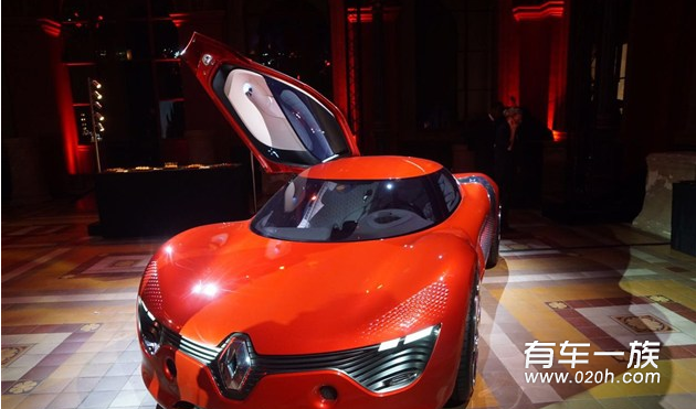 雷诺将在巴黎车展上揭幕全新概念车TREZOR