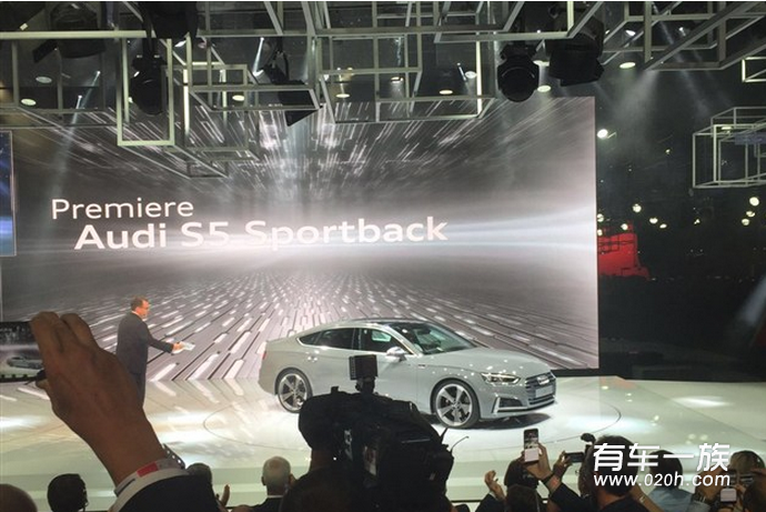 奥迪新S5 Sportback发布 搭全新3.0T引擎