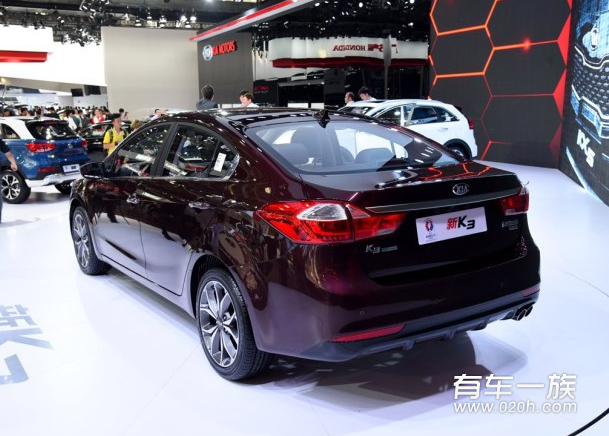 2016北京车展起亚新款K3震撼上市