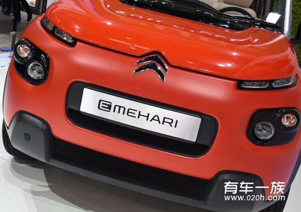 2016北京车展雪铁龙E-MEHARI概念车首登亮相