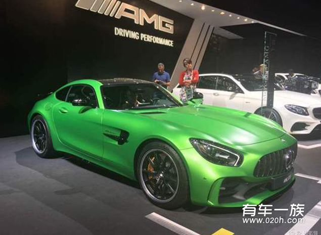 巴黎车展 能合法上路的赛车奔驰AMG GT R