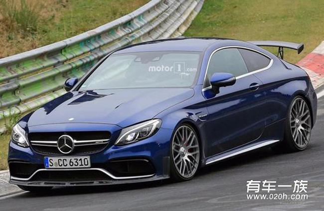 奔驰高配AMG C63 R Coupe谍照曝光