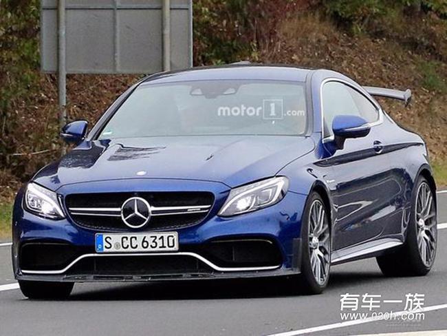 奔驰高配AMG C63 R Coupe谍照曝光