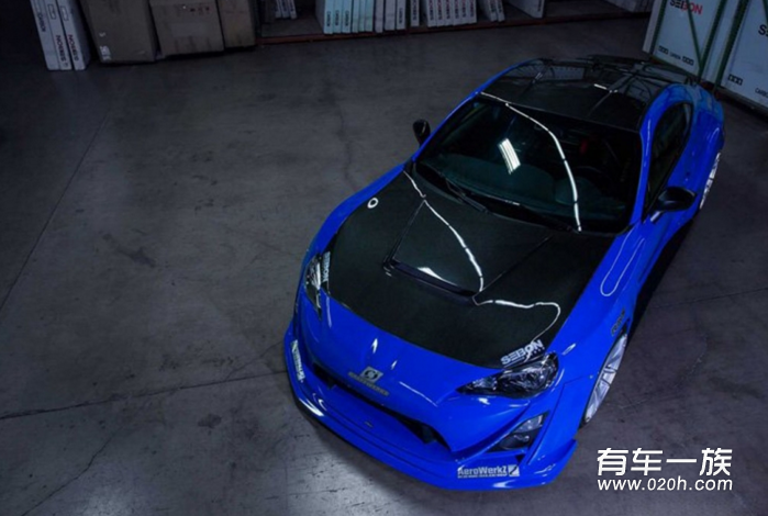 Seibon Carbon对斯巴鲁BRZ重装改造