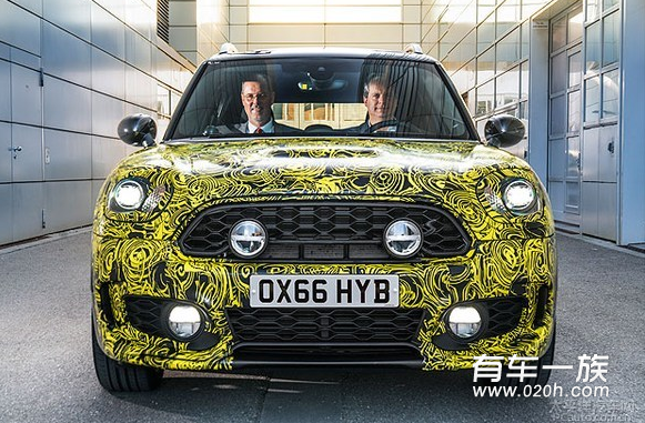 新一代MINI COUNTRYMAN PHEV官方谍照