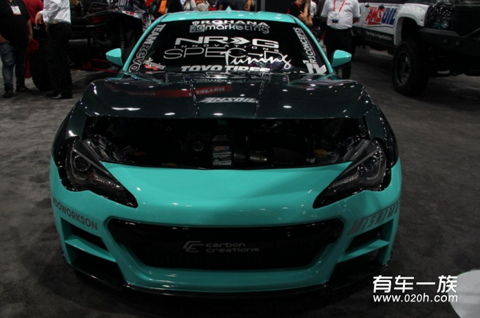 2014 SEMA：马力怪兽斯巴鲁BRZ化身小清新