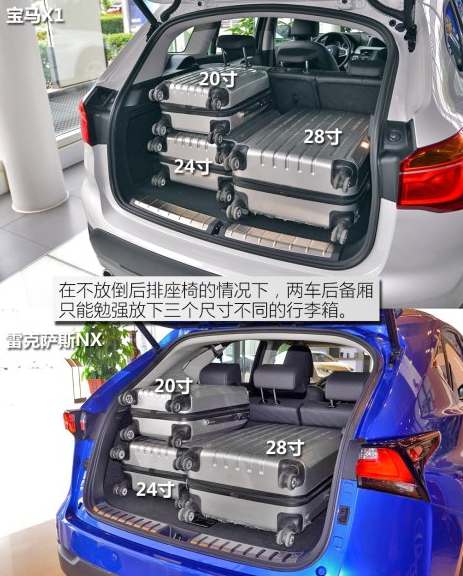 宝马X1与雷克萨斯NX储物空间谁广阔