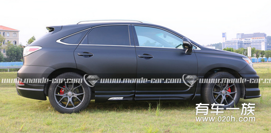 老车重改 LEXUS RX350变身记——Wald+19寸大脚+Arlon哑光+KYB避震+RPA平衡杆