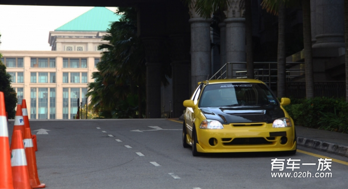 90年代赛道先驱者本田Civic EK2 改装鉴赏