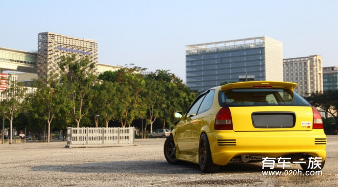 90年代赛道先驱者本田Civic EK2 改装鉴赏