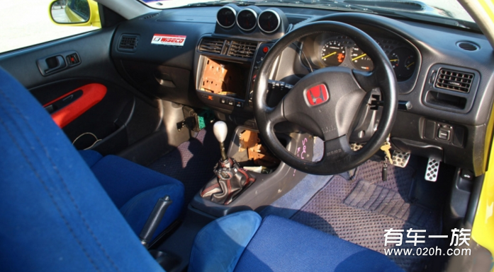 90年代赛道先驱者本田Civic EK2 改装鉴赏