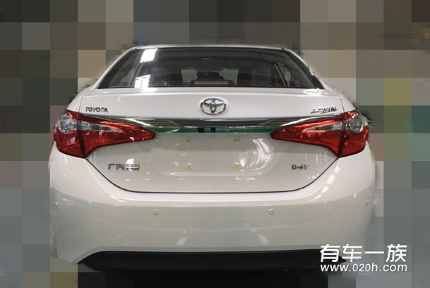 雷凌1.2T车型将于11月1日发布 年内上市