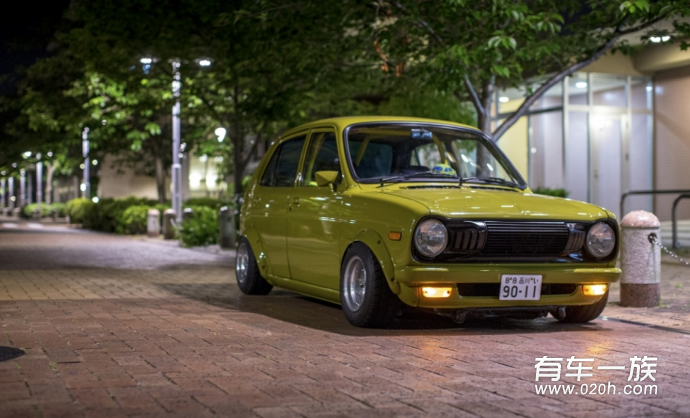 叛逆的小心理 本田1973 SA 360改装案例