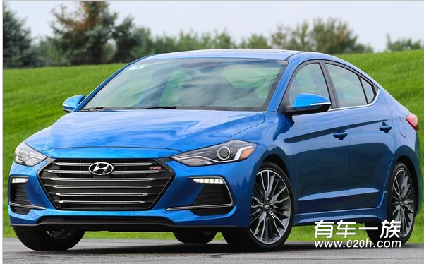 现代Elantra Sport海外亮相 14.6万起售