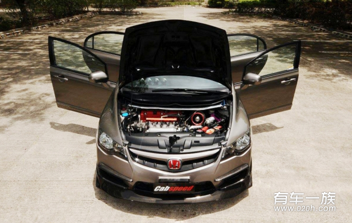 经典性能车 本田Honda Civic FD2 改装案例