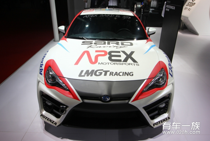 走出异样之路 APEX SARD 丰田86 GT3改装