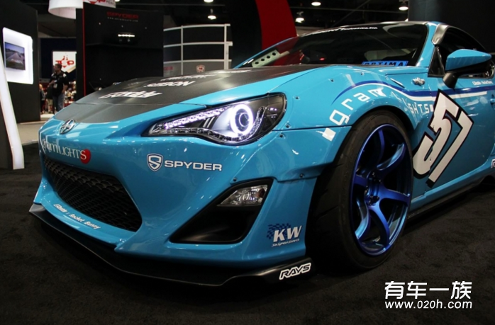 不同的惊喜 丰田86SPYDER改装Scion FR-S