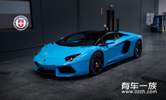 兰博基尼 Aventador LP700-4 Rpadster改装HRE款轮毂