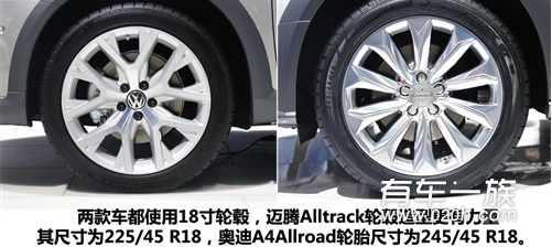 大众迈腾Alltrack与奥迪A4 Allroad外观哪个酷