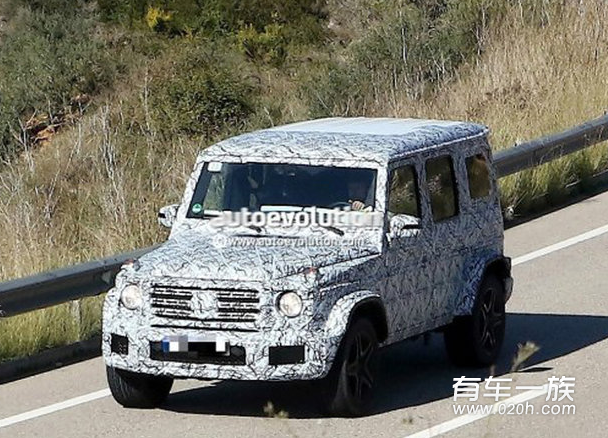 奔驰G级AMG G63谍照 车身或减重400kg