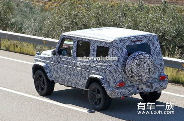 奔驰G级AMG G63谍照 车身或减重400kg