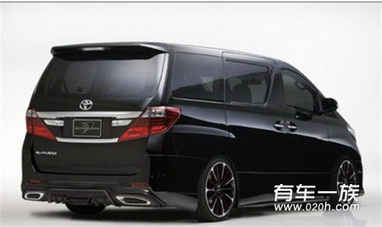 商务也疯狂 日本Wald改装的丰田Vellfire