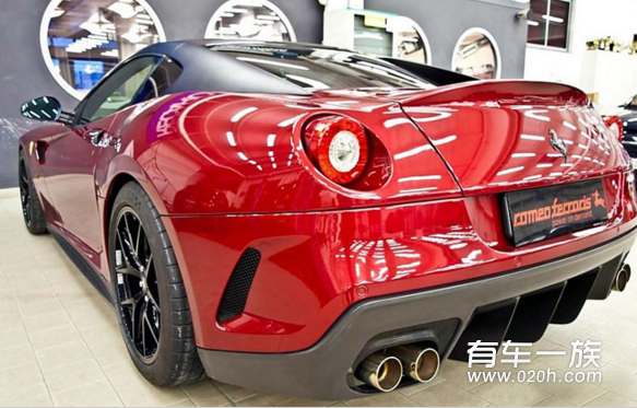 Romeo改装红魔法拉利599 GTO