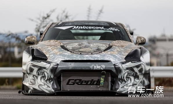 GT-R R35Ben Sopra宽体围加亡灵彩绘改装