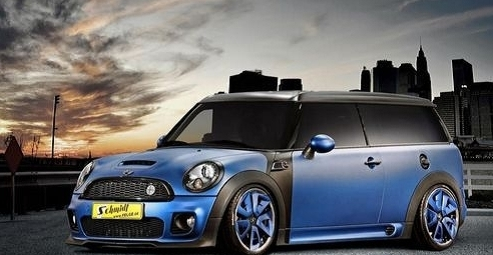 蓝色小霸王 MINI Clubman改装案例