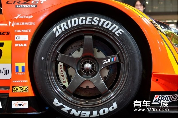 SUPER GT的混合动力车 CR-Z赛车