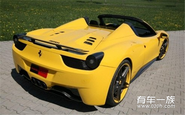 不封顶的快乐 法拉利458 Italia Spider