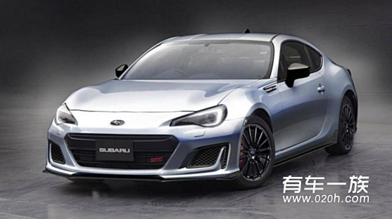 曝BRZ STi概念车官图 增加运动套件