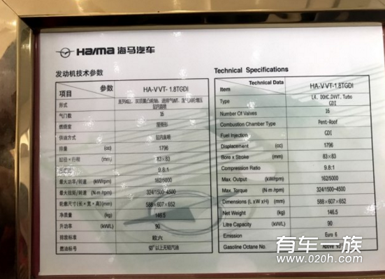 海马新车规划：S7 搭载1.8TGDI/福美来1.2T