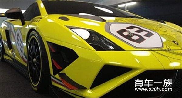 兰博基尼Gallardo LP570-4赛车推升级版