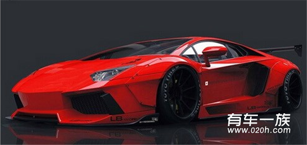 兰博基尼Aventador LP 700-4改复古宽体